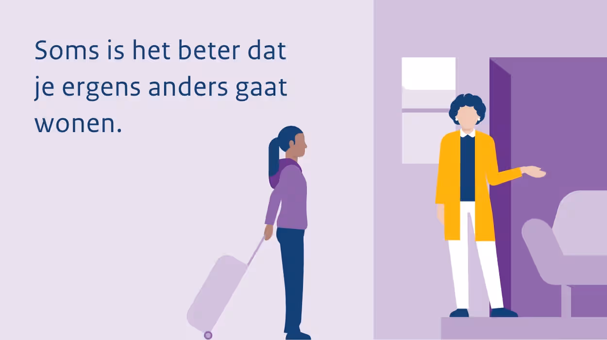 Soms is het beter dat je ergens anders gaat wonen
