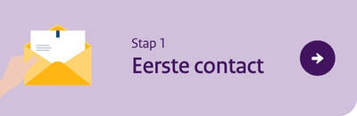 Stap 1: Eerste contact