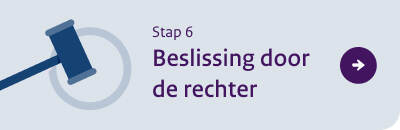Beslissing door de rechter
