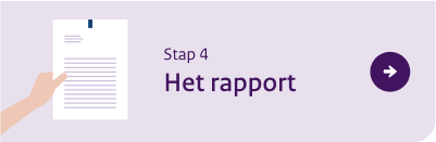Verder naar stap 4: Het rapport