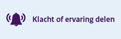 Ga naar pagina klacht of ervaring delen